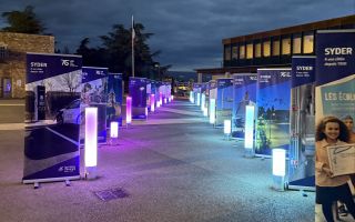 éclairage - réception d'entreprise