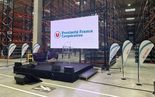 ecran led inauguration